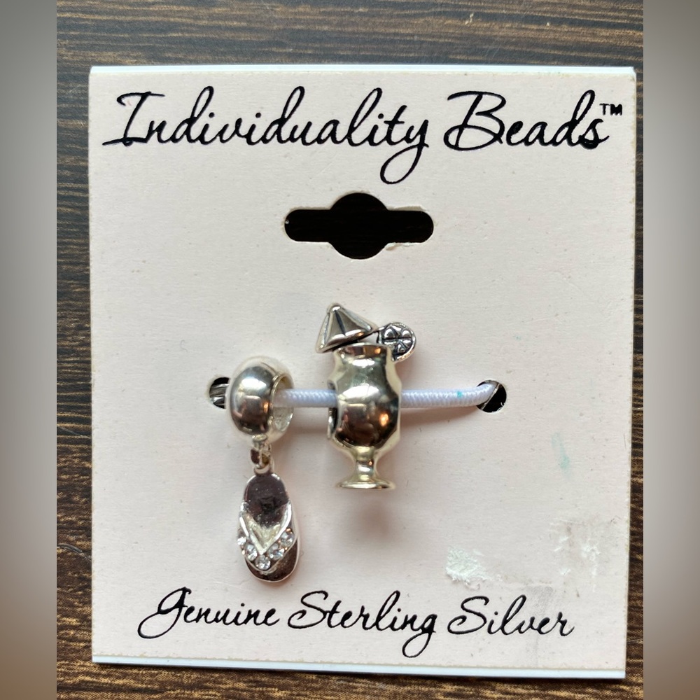 Individuality Beads | Sterling Silver Beach Theme Charms